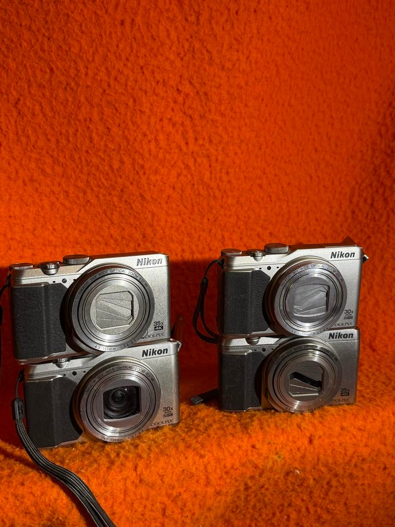 4x Defecte Nikon Coolpix camera's - voor onderdelen/reparati, Z, S, Ophalen of Verzenden, S