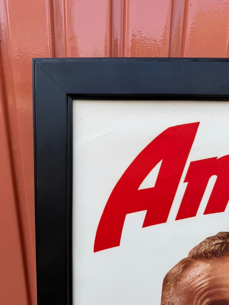 Amstel reclame poster, Verzamelen, Merken en Reclamevoorwerpen, Ophalen, Reclamebord, Gebruikt, I
