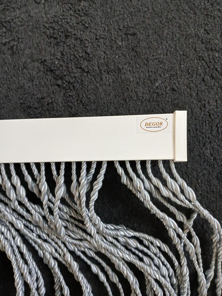 Zilverkleurig vliegengordijn Degor 60 x190 cm, Ophalen