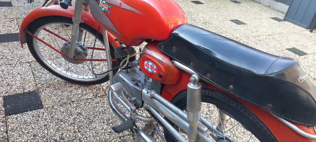 Malaguti 50 Sport 1964 - Origineel met dubbele uitlaten, Ophalen, Gebruikt