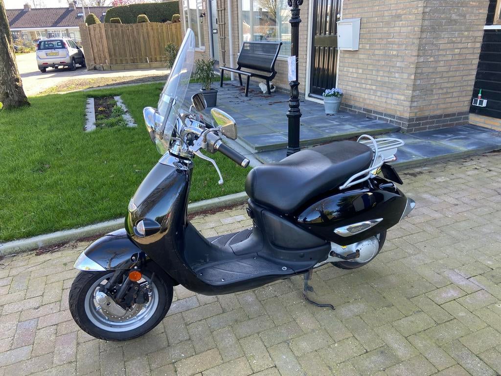 Aprilia Mojito Scooter, Fietsen en Brommers, Scooters | Aprilia, Ophalen, Tweetakt, Gebruikt, Maximaal 45 km/u