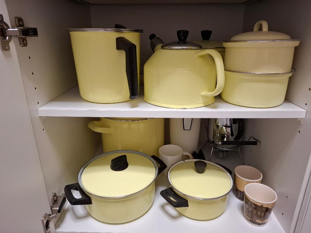 Keukenpotten & pannen '60s ( Retro/Vintage/Design ), Ophalen, Gebruikt, Overige materialen, Kookpan of Snelkookpan