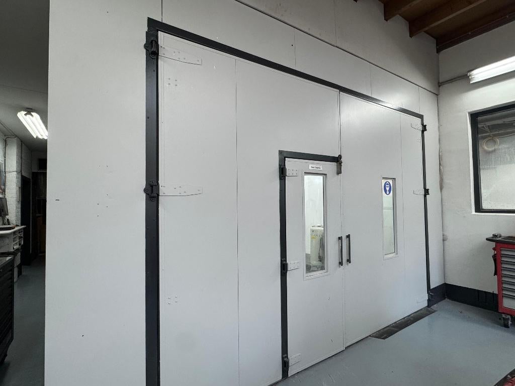 Spuitcabine, Ophalen, Gebruikt