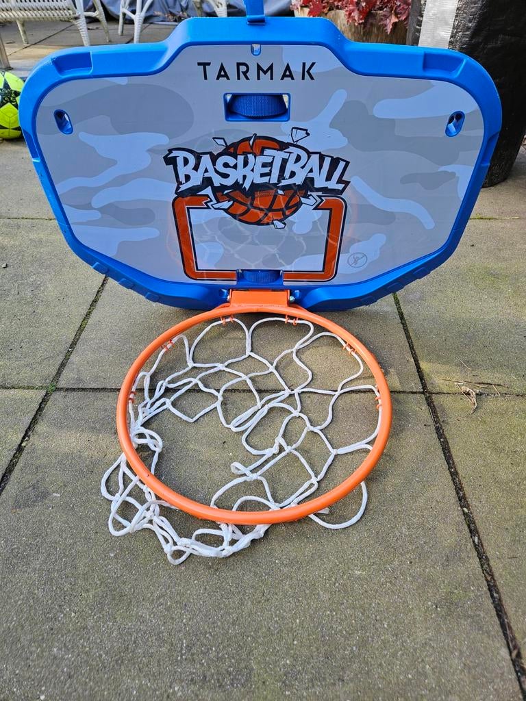 Tarmak basketbalnet met bord, verplaatsbaar ZGAN, Sport en Fitness, Basketbal, Ophalen, Zo goed als nieuw, Ring, Bord of Paal