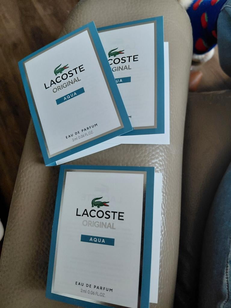 Proefje Lacoste aqua, Ophalen of Verzenden, Nieuw