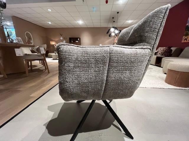 Set 6 eetkamerstoelen draaibaar in stof, Ophalen, Sommelsdijksehaven 19, Info@vissermeubelen.nl, Nieuw