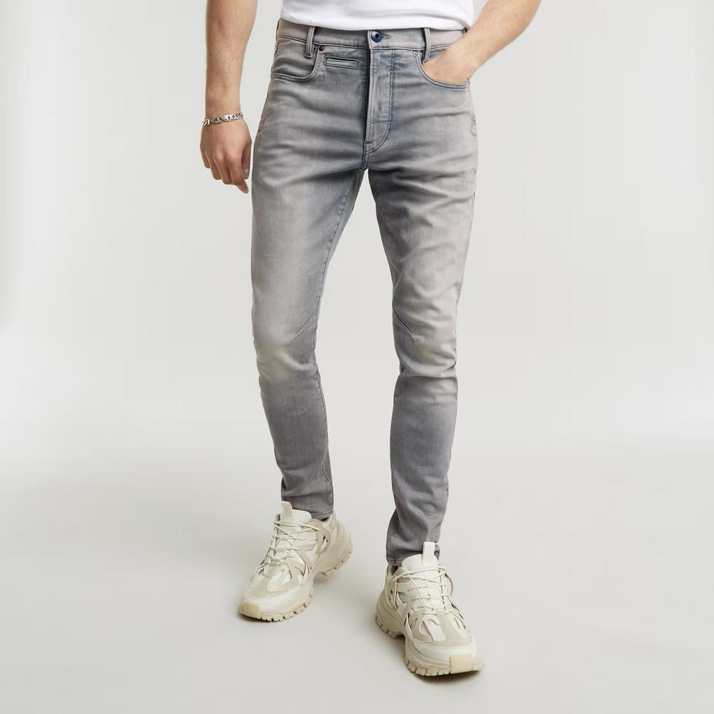 G-Star D-Staq 3D Slim Jeans donkergrijs W30 L34, Ophalen of Verzenden, Zo goed als nieuw, Grijs, Overige jeansmaten