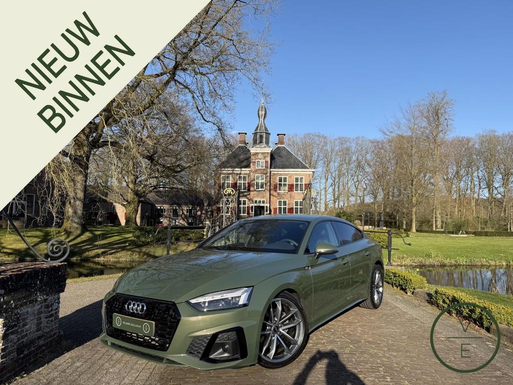 Audi A5 Sportback 35 TFSI S edition Competition | Virtual Co, Gebruikt, 4 cilinders, Leder en Stof, Origineel Nederlands