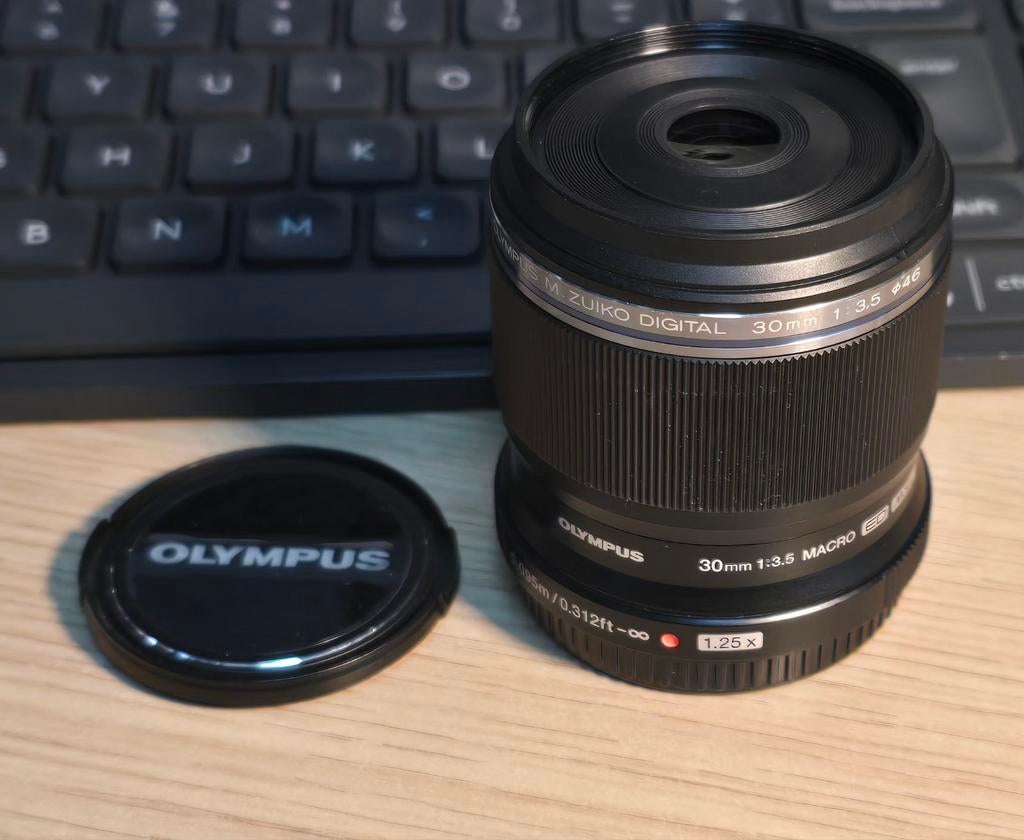 Olympus M.Zuiko Digital ED 30mm F/3.5 Macro lens, Audio, Tv en Foto, Fotografie | Lenzen en Objectieven, Ophalen of Verzenden