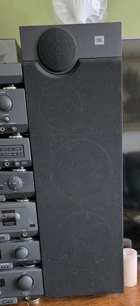 JBL HP88F boxen en JBL subwoofer in nette staat, Ophalen, Gebruikt, JBL, 120 watt of meer