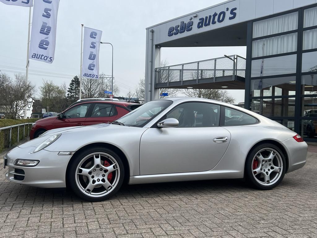 Porsche 911 3.8 Carrera S Coupé Xenon Sportstoelen Pasm PCM, Automaat, Achterwielaandrijving, Gebruikt, Zwart
