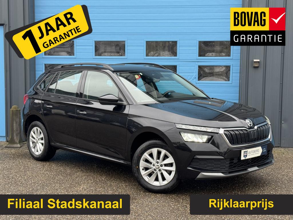 Skoda Kamiq 1.0 TSI Active, 12 maanden, Gebruikt, Zwart, Bedrijf