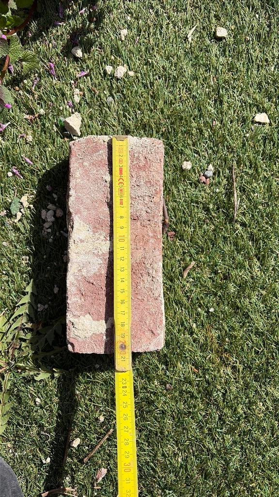 Metselstenen gratis, Ophalen, Zo goed als nieuw, Bakstenen