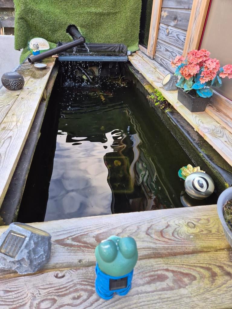 Vijverfolie te koop . Mooi dik materiaall 2.80/ 4.50, Ophalen of Verzenden