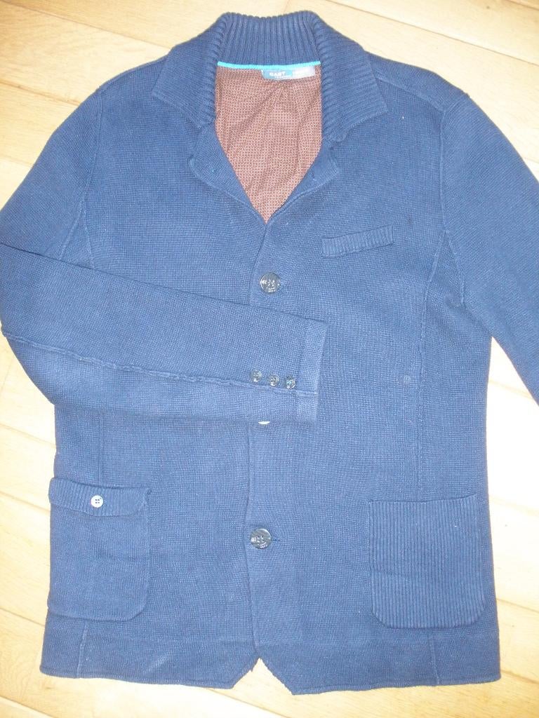 Cast Iron vest colbert blauw maat XXL, Blauw, Overige maten, Ophalen of Verzenden, Zo goed als nieuw