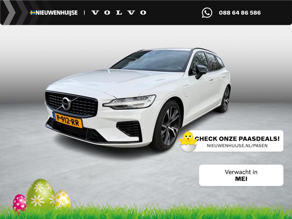 Volvo V60 Plug-in Hybrid T6 AWD Plus Dark | Long Range | Ada, Auto's, Volvo, 12 maanden, Stof, Gebruikt, Euro 6