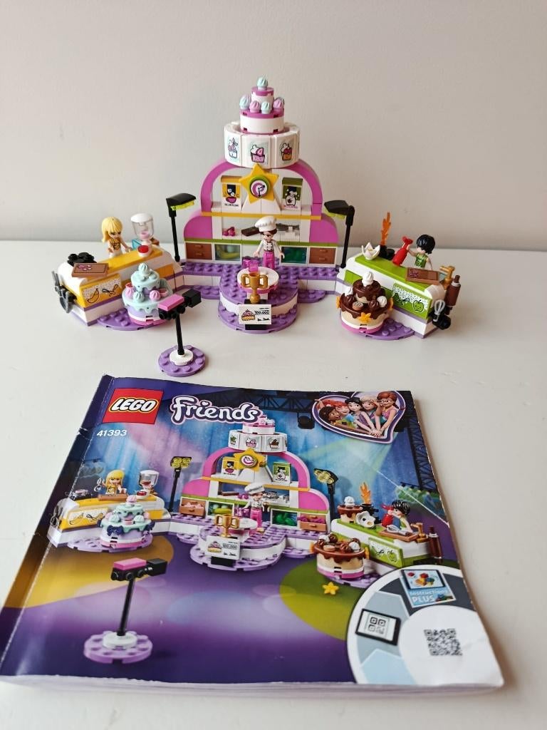 Lego Friends 41393 Bakwedstrijd - Compleet, Kinderen en Baby's, Speelgoed | Duplo en Lego, Zo goed als nieuw, Lego, Complete set