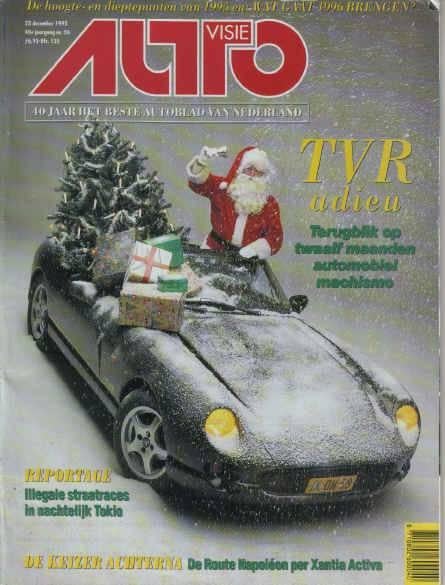 Autovisie 26 1995 : Ford Mustang Boss - Audi A4 Avant - BMW, Ophalen of Verzenden, Gelezen, Algemeen