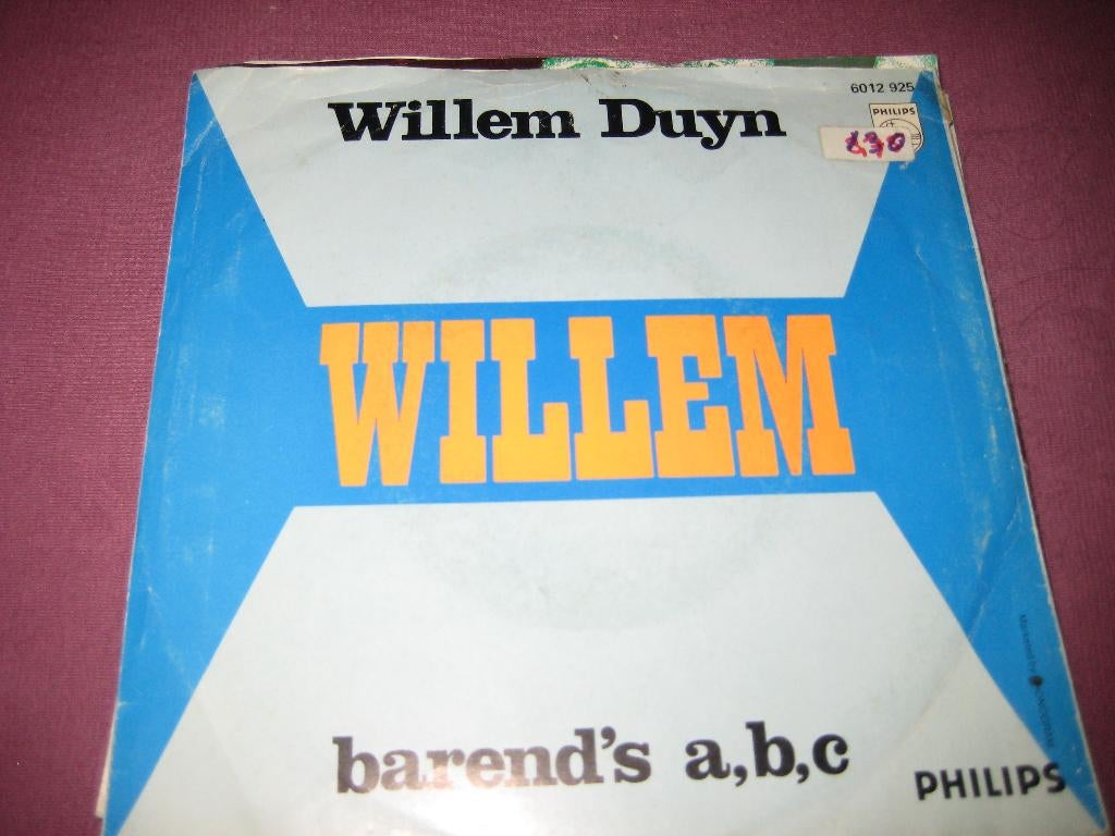 Willem DUin: Barend`s a,b,c, Ophalen of Verzenden, Zo goed als nieuw, Nederlandstalig, Single