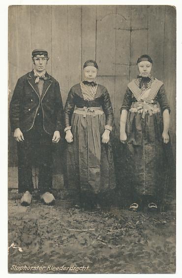 Staphorster Klederdracht, Ophalen of Verzenden, 1920 tot 1940, Ongelopen, Overijssel