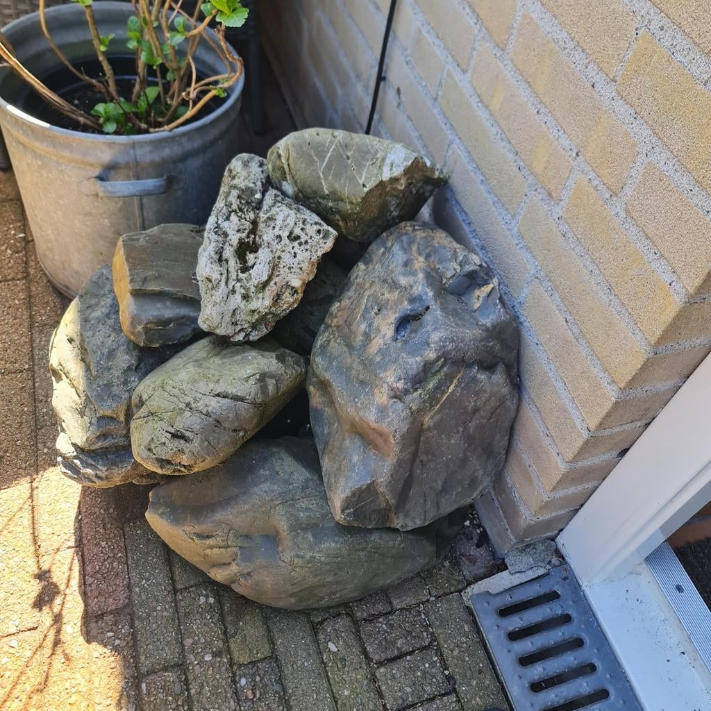 Grote keien., Ophalen, Gebruikt, Overige materialen, Kei