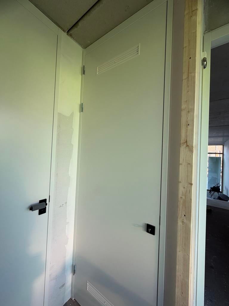 Nieuwe meterkast deur brandwerend incl. Kozijn compleet, Doe-het-zelf en Verbouw, 80 tot 100 cm, 215 cm of meer, Binnendeur, Nieuw