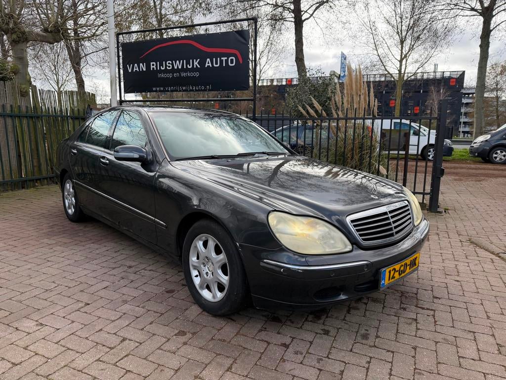 Mercedes-Benz S-klasse 320 Leder Nav Soft-Close Schuifdak Na, Automaat, Achterwielaandrijving, 1670 kg, Bedrijf