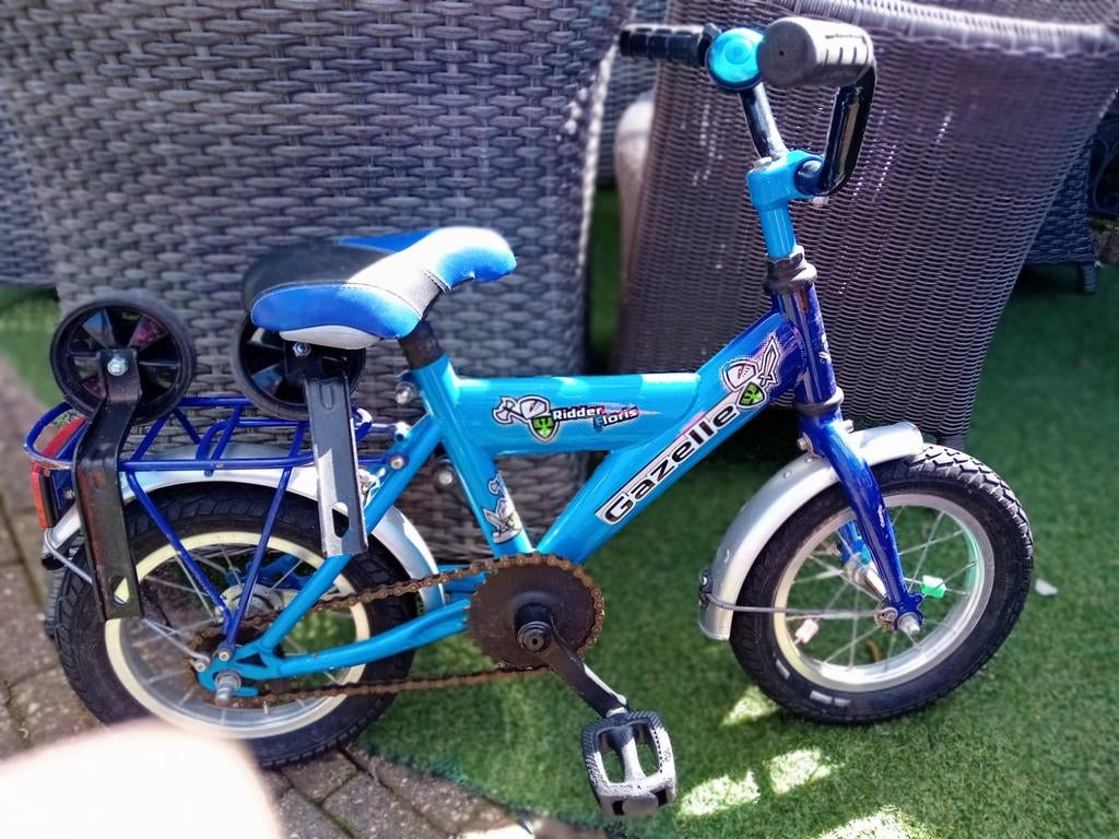 Kinderfietsje Gazelle met zijwieltjes, Ophalen of Verzenden