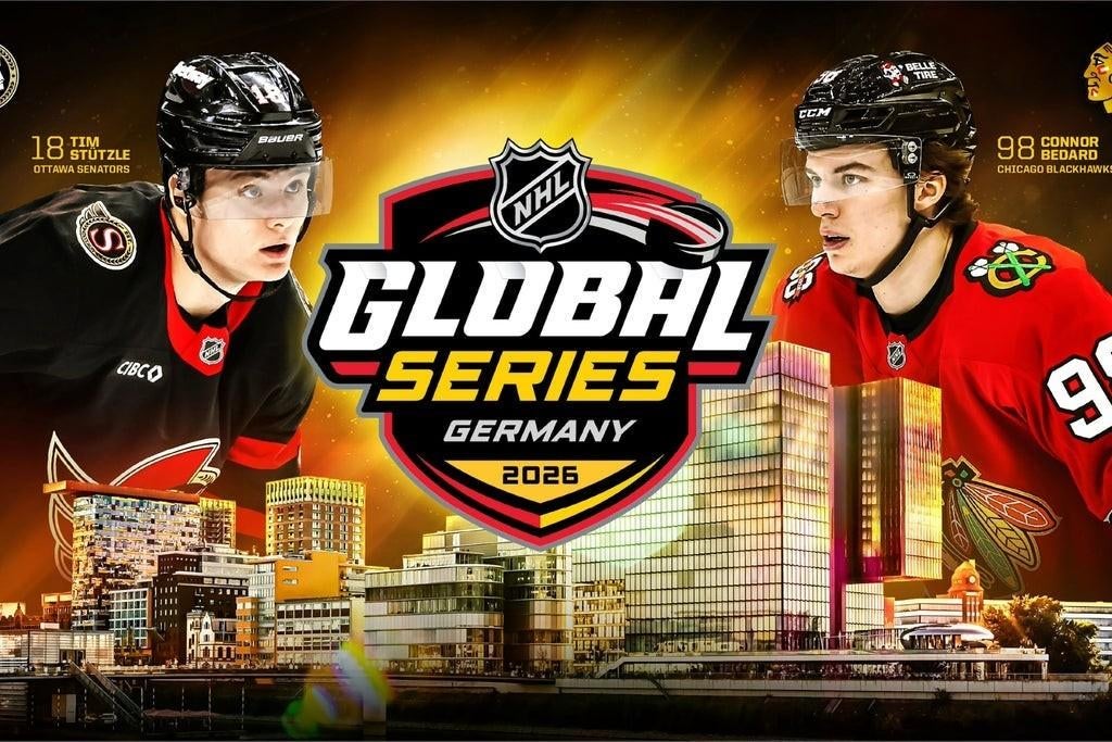 2 NHL tickets Dusseldorf, Ophalen, Stick