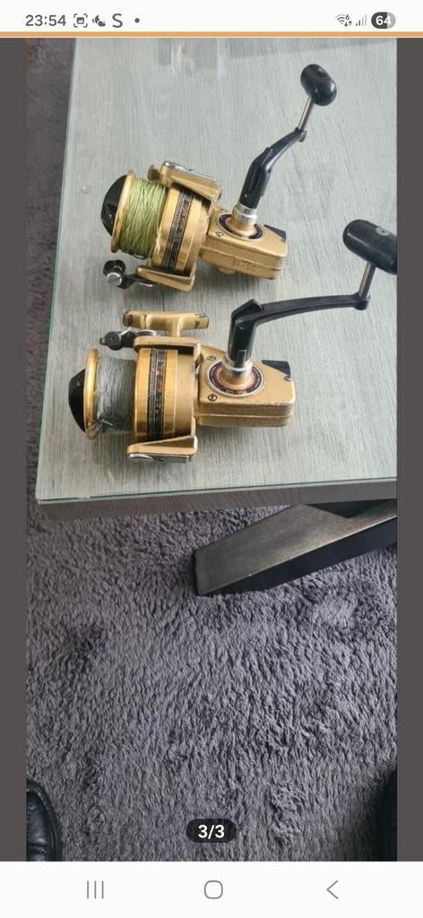 Twee Daiwa WG-55 vismolens, Ophalen of Verzenden