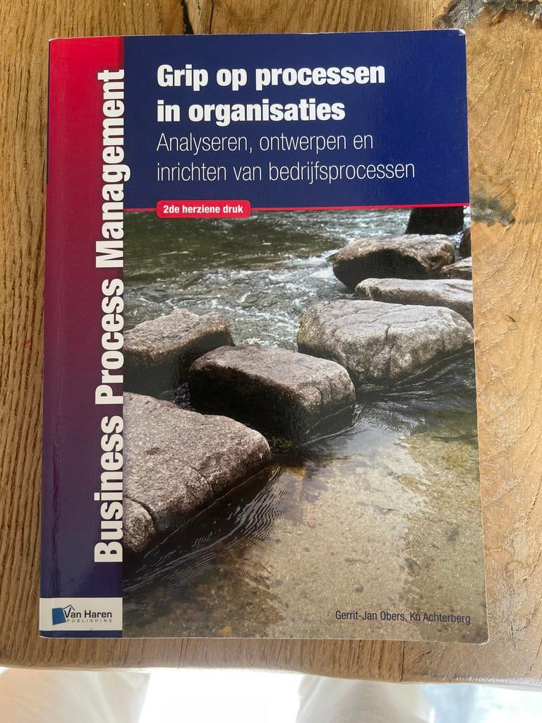 Grip op processen in organisaties, Ophalen of Verzenden, Gamma, Gelezen, HBO