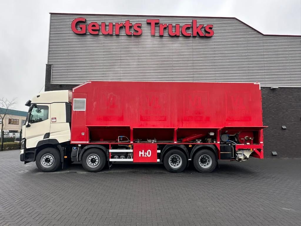 Renault C460 8X4 MC MACHINE CHAPE/EPS/MORTEL/CEMENT/SCREED, Auto's, Vrachtwagens, Bedrijf, Renault, Diesel, Euro 6, Automaat, Wit