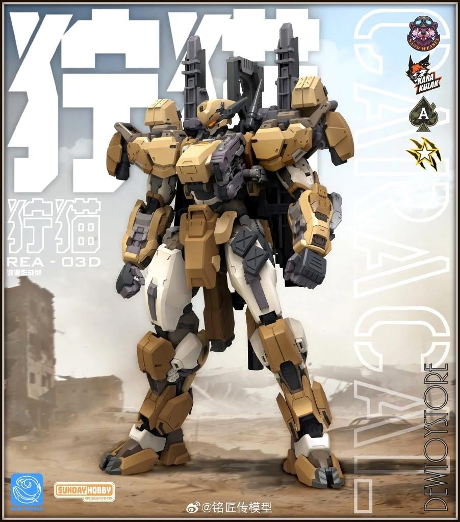 [Pre-order] Ming Jiang Zhuan - REA-03D Caracal Desert Combat, Verzenden, Nieuw