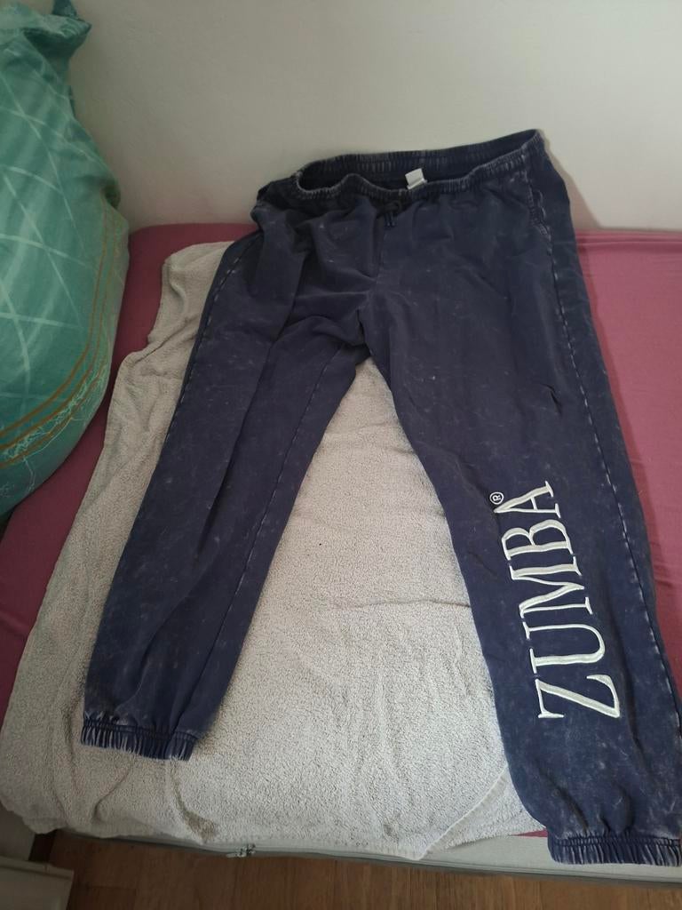 Zumba prep slough sweatpants L, Ophalen of Verzenden, Maat 38/40 (M), Blauw