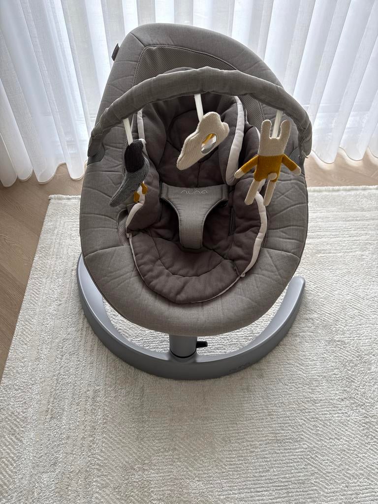 Nuna Leaf Grow wipstoel, Kinderen en Baby's, Wipstoeltjes, Gebruikt, Wipstoel, Met gordel(s) of riempje(s), Ophalen