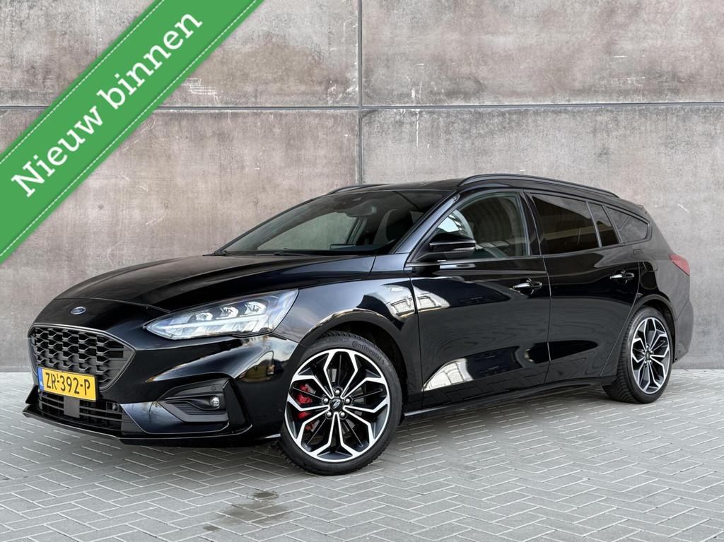 Ford Focus Wagon 1.0 EcoBoost ST Line-X | Navigatie | Full L, Auto's, Gebruikt, 1283 kg, Zwart, Origineel Nederlands