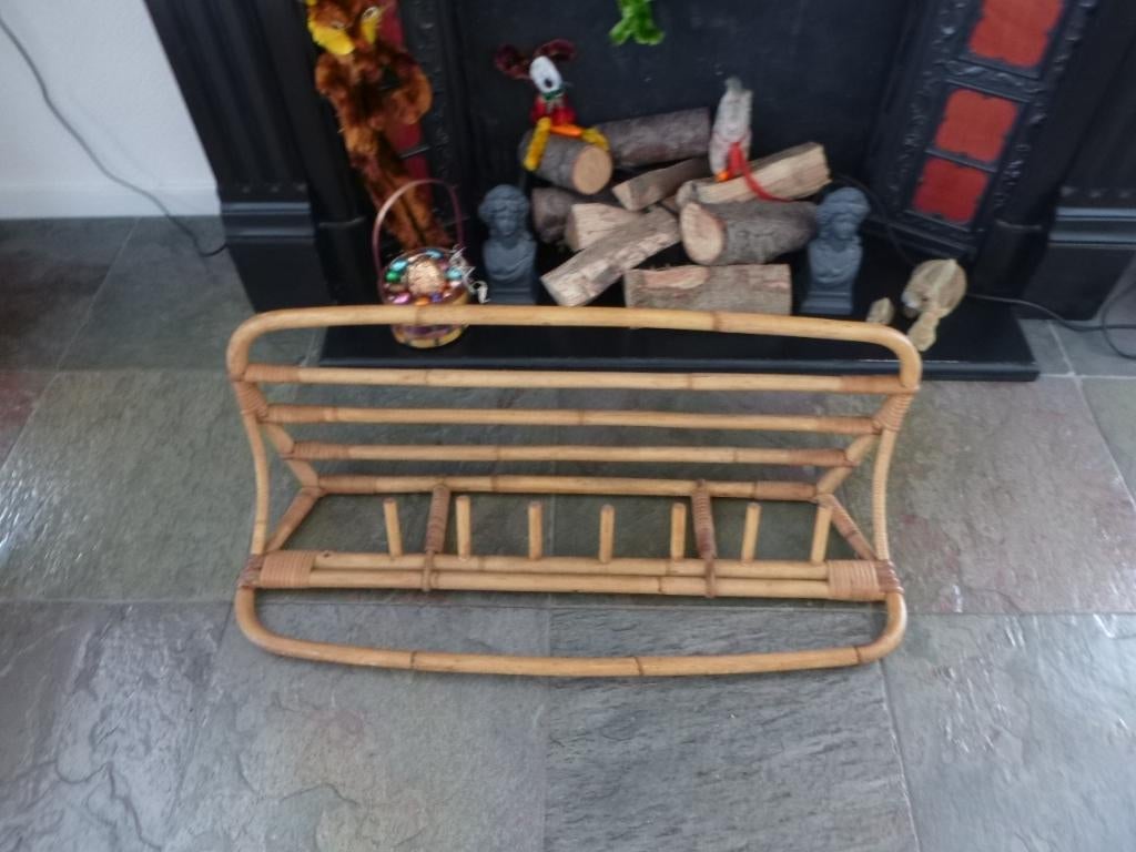 mooie kapstok van bamboe, Ophalen of Verzenden, Huis en Inrichting