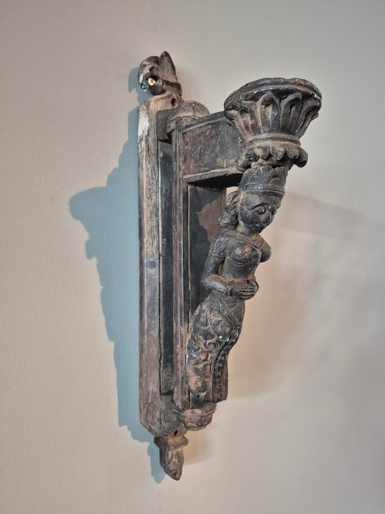 Museumstuk - Draaibare Tempel Kandelaar, Ophalen of Verzenden