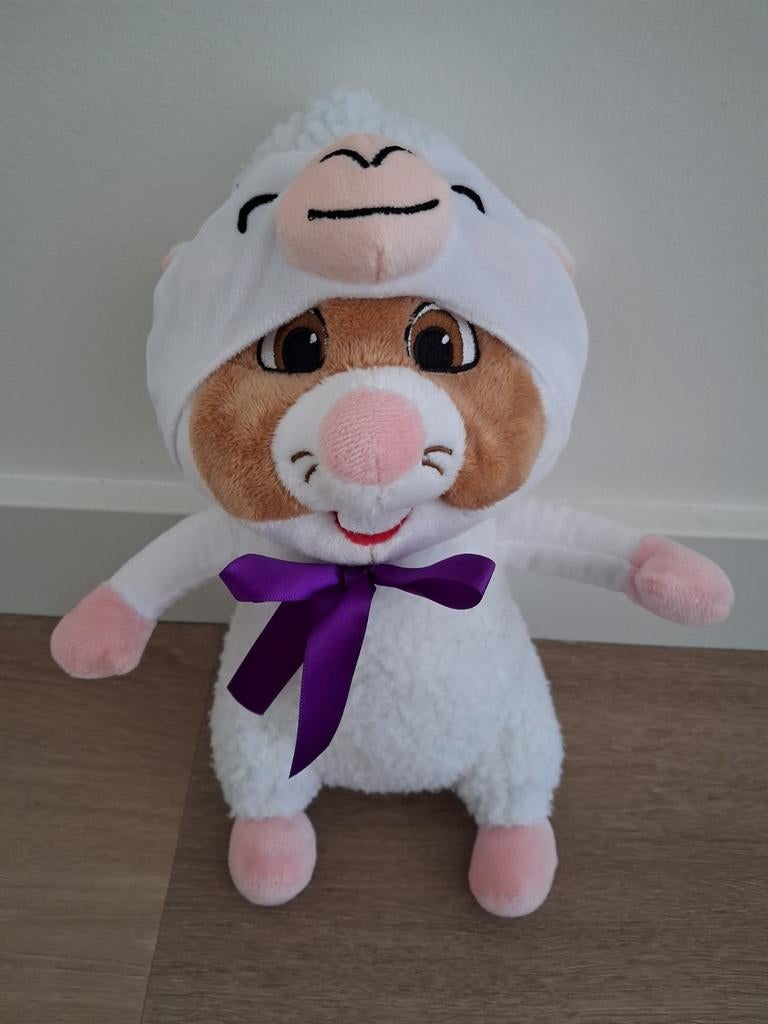 Knuffel hamster schaap lam pasen AH Albert Heijn L1190, Kinderen en Baby's, Speelgoed | Knuffels en Pluche, Ophalen of Verzenden