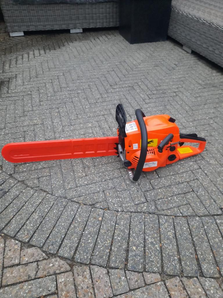 Nieuwe motorzaag kettingzaag benzine benzine, Ophalen, Nieuw