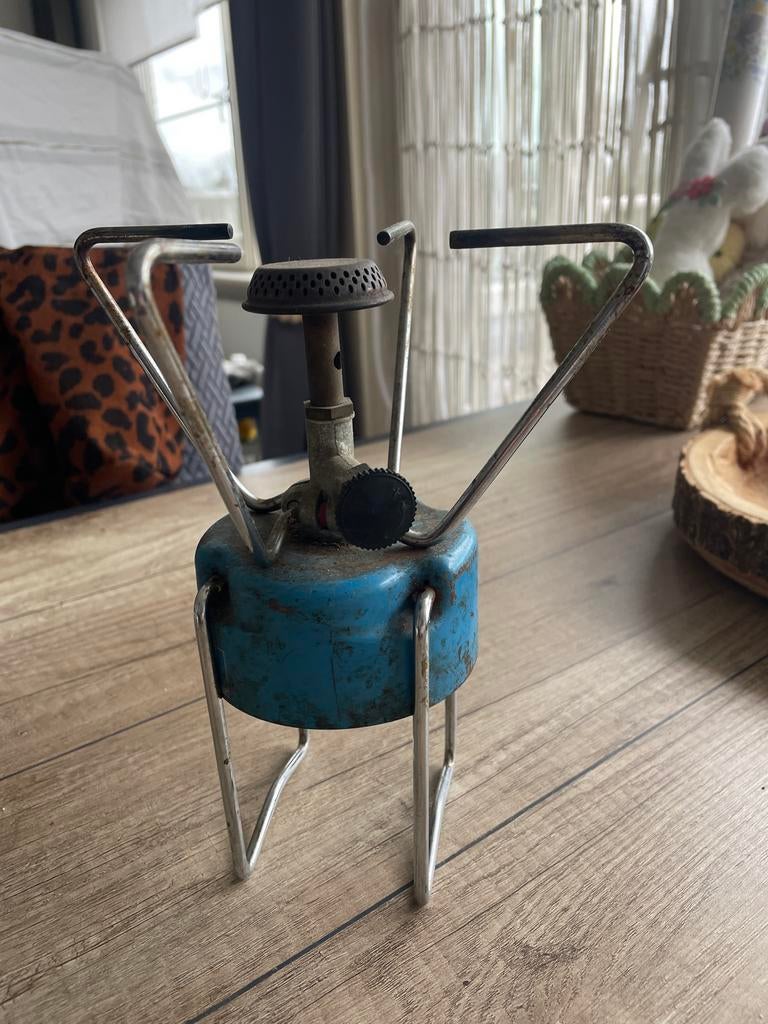 Vintage Campingaz Bleuet S 200 Campingbrander, Ophalen of Verzenden, Gebruikt