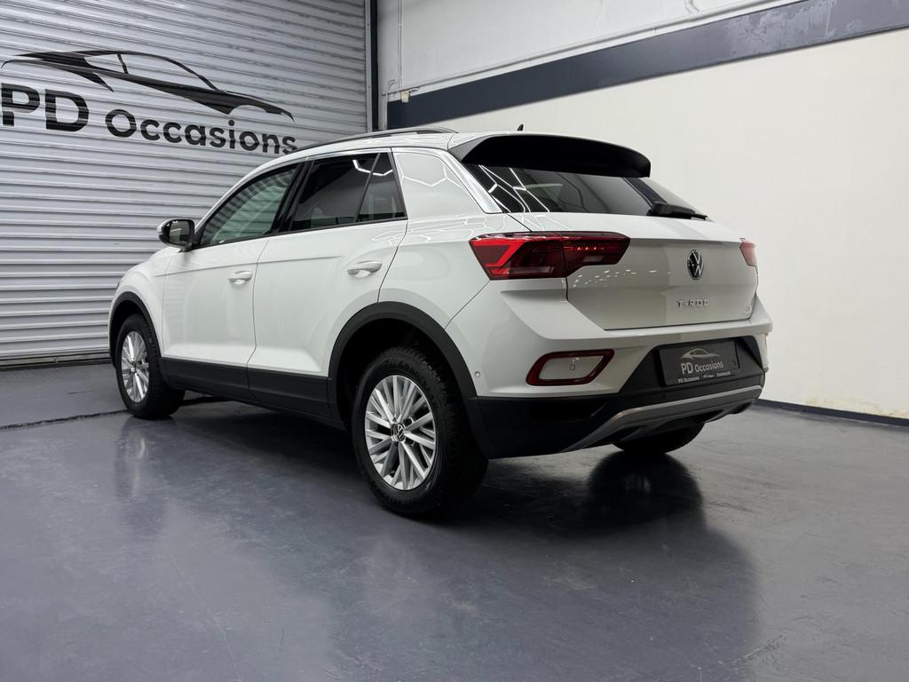 Volkswagen T-Roc 1.0 TSI Life Edition - Stoelverw. - Parkeer, Voorwielaandrijving, Stof, Gebruikt, Zwart