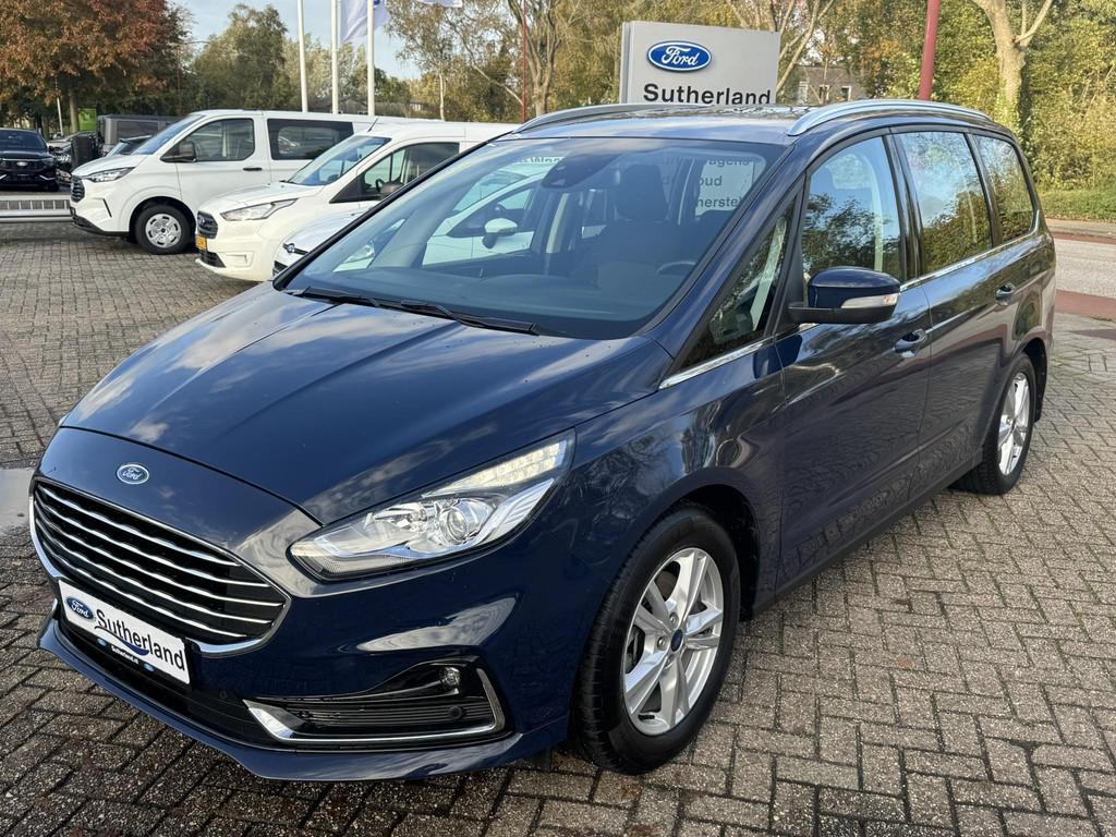Ford Galaxy 2.5 Titanium FHEV 190pk | AGR Stoelen | Afneemba, Auto's, Gebruikt, Blauw, Bedrijf, Hybride Elektrisch/Benzine
