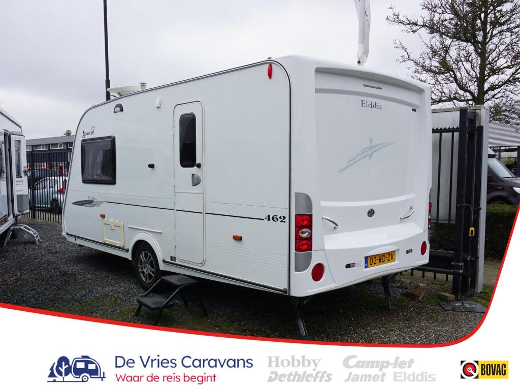Elddis Avante Club 462 incl.mover,dakventilator, Standaardzit, Tot en met 2, Bedrijf, Overige typen