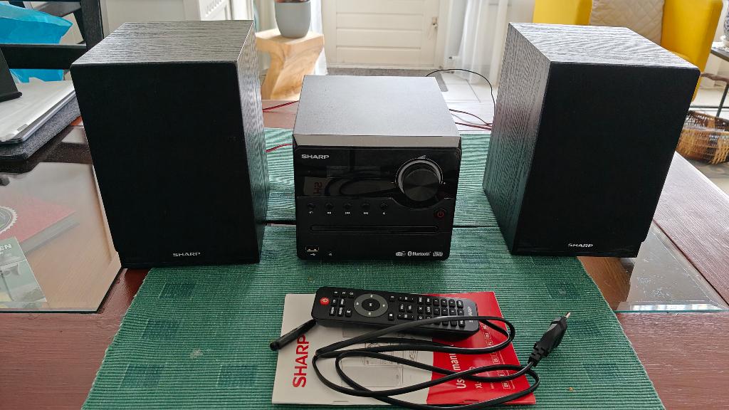 Micro-stereoset - bijna nieuw, Microset, Zo goed als nieuw, Sharp, Ophalen