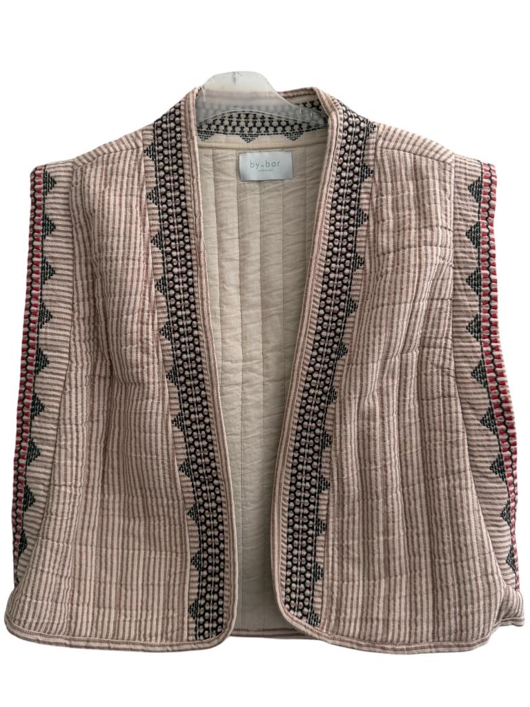 By-Bar gilet M, Maat 38/40 (M), Beige, Ophalen of Verzenden, Zo goed als nieuw