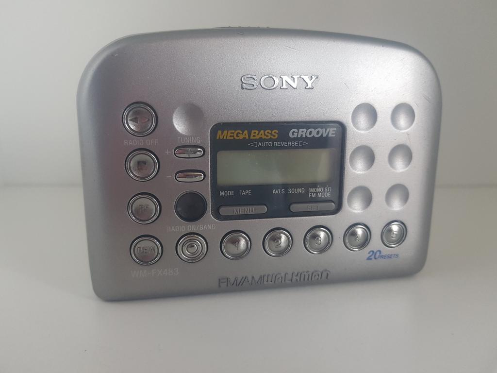 Goedwerkende Sony Walkman WM-FX483 met FM Radio, Ophalen of Verzenden, Walkman