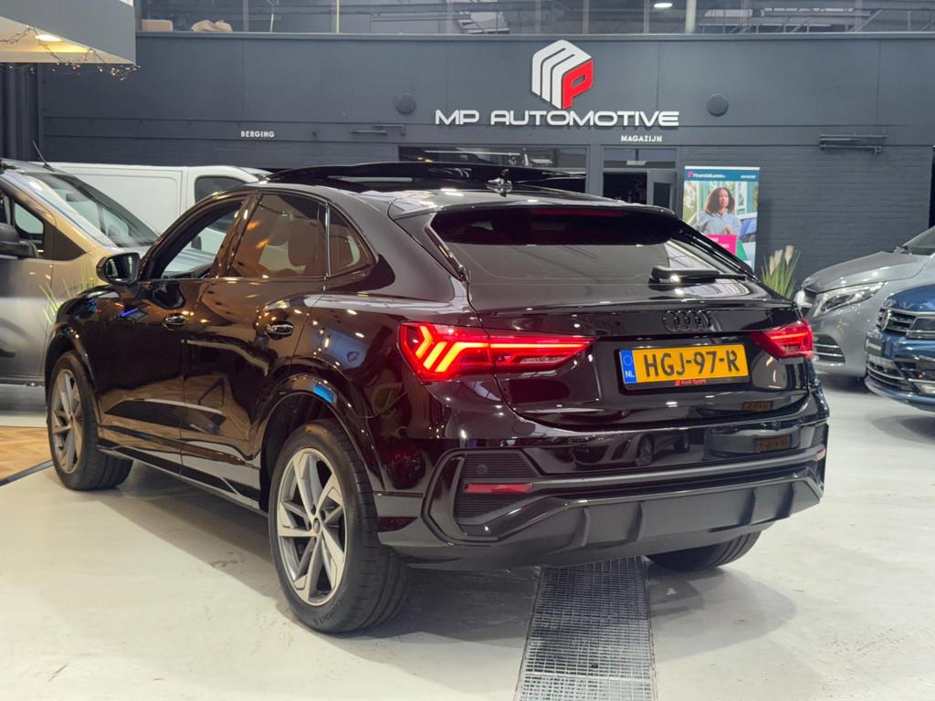 Audi Q3 Sportback 45 TFSI quattro S-Line|Pano|Memory|Keyless, Gebruikt, Euro 6, 1984 cc, Zwart