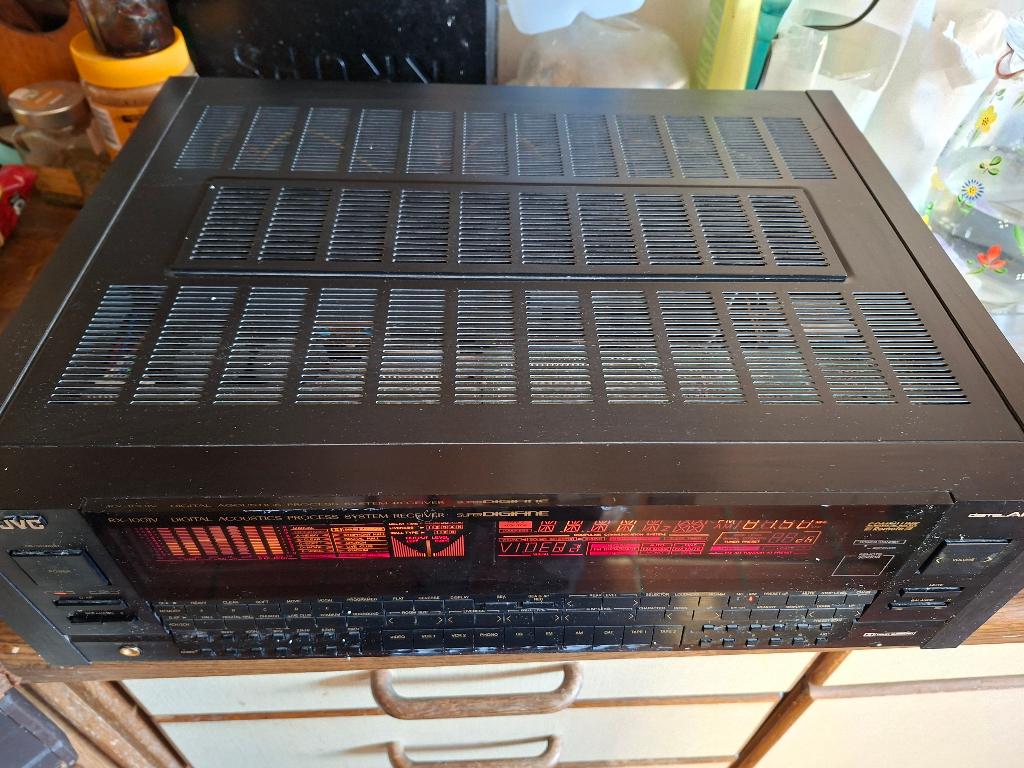 JVC versterker JVC 1001V met atb RM-SR1001, Ophalen, JVC, 120 watt of meer, Gebruikt