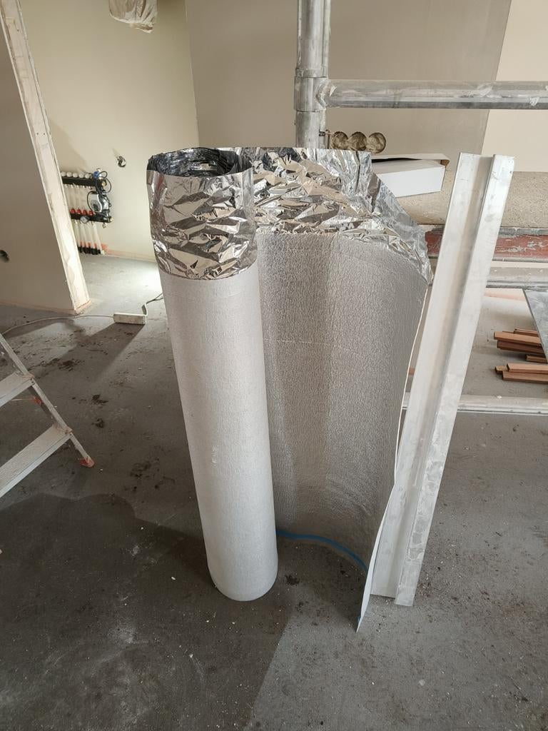 Aluminum onder folie, Ophalen, Nieuw, 15 m² of meer, Folie